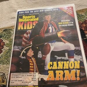 DREW BLEDSOE RARE COVER POSTER SPORTS ILLUSTRATED FOR KIDS SI 1998 MAG NO CARDS
